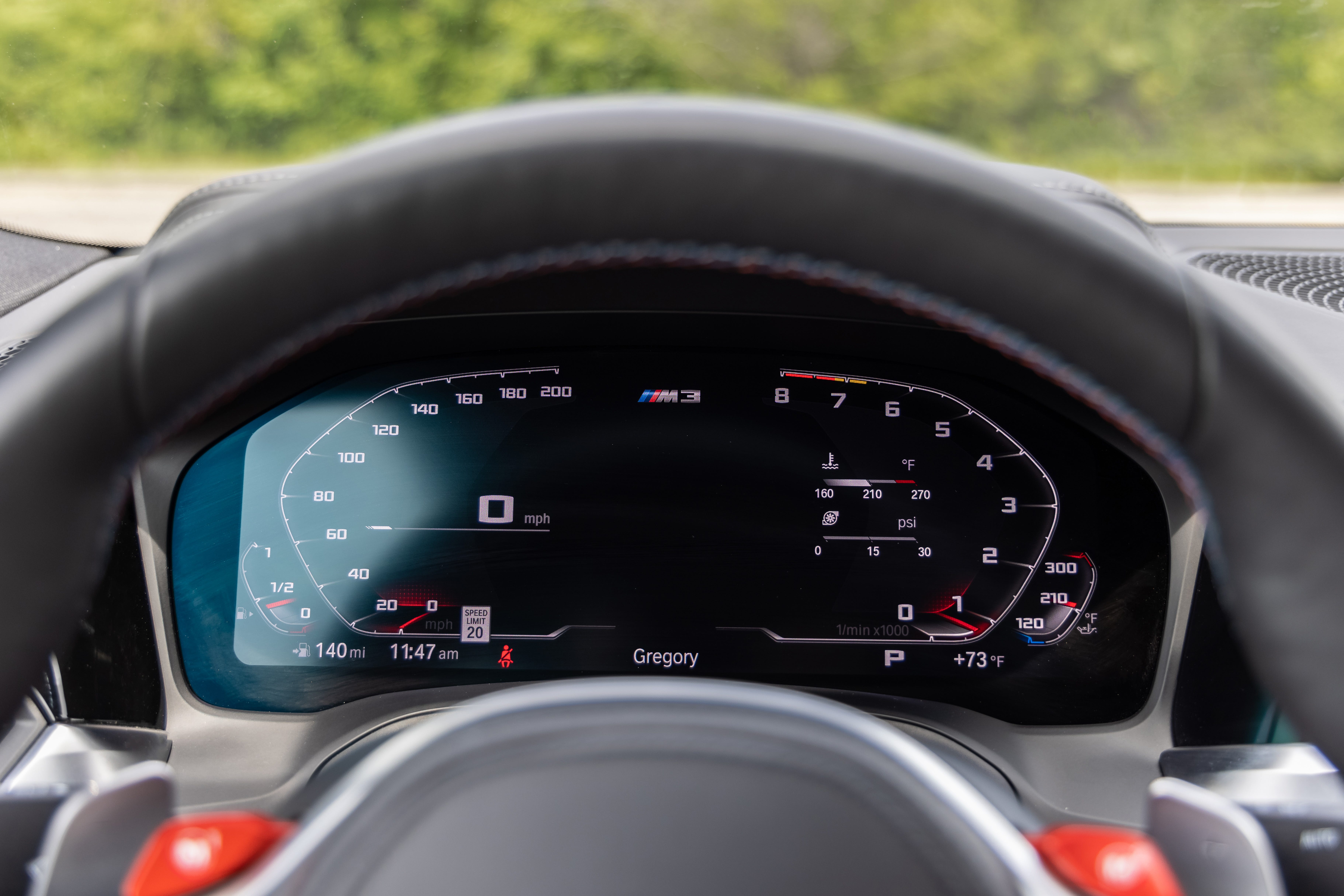 BMW M3 Dijital Gösterge