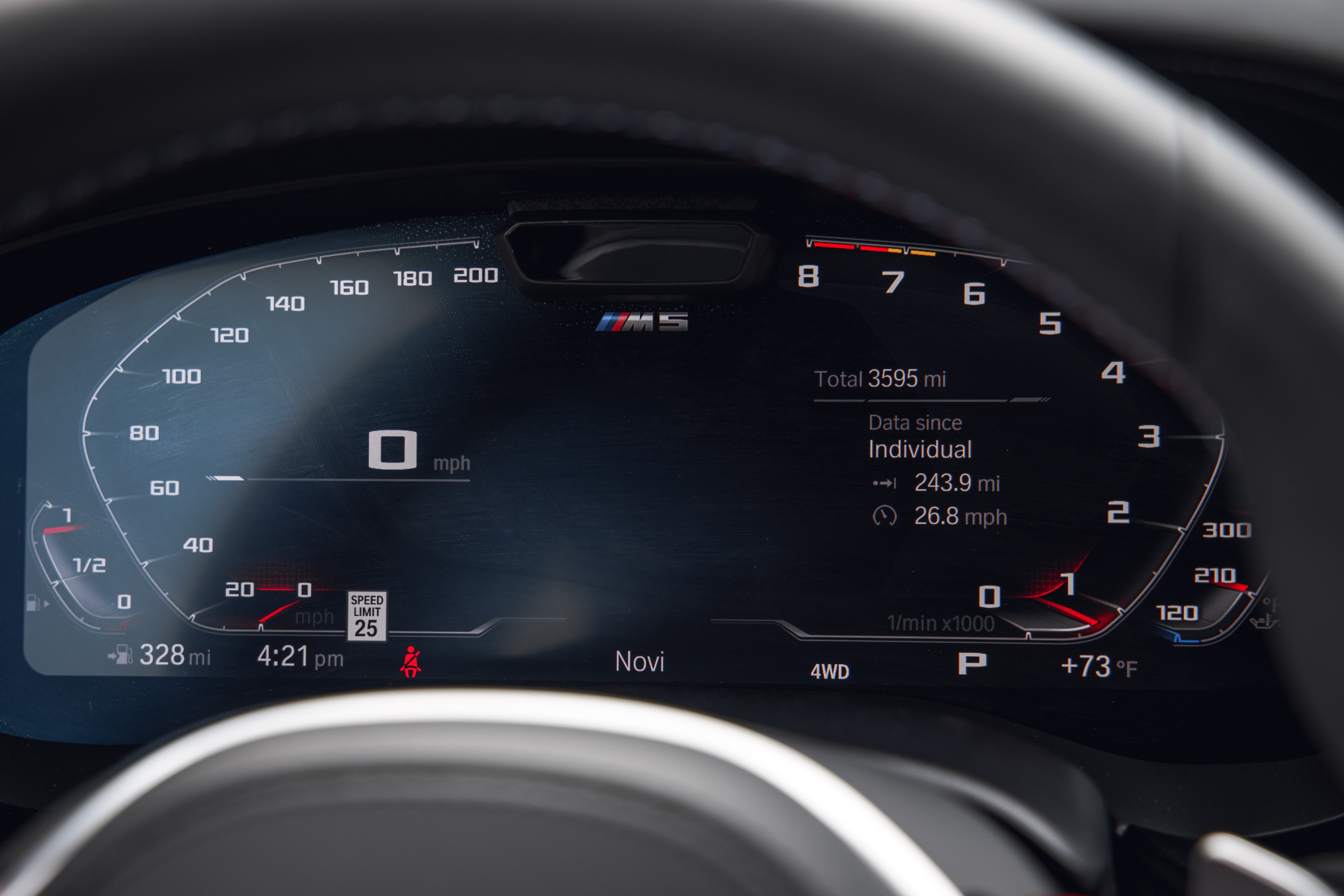BMW M5 Gösterge